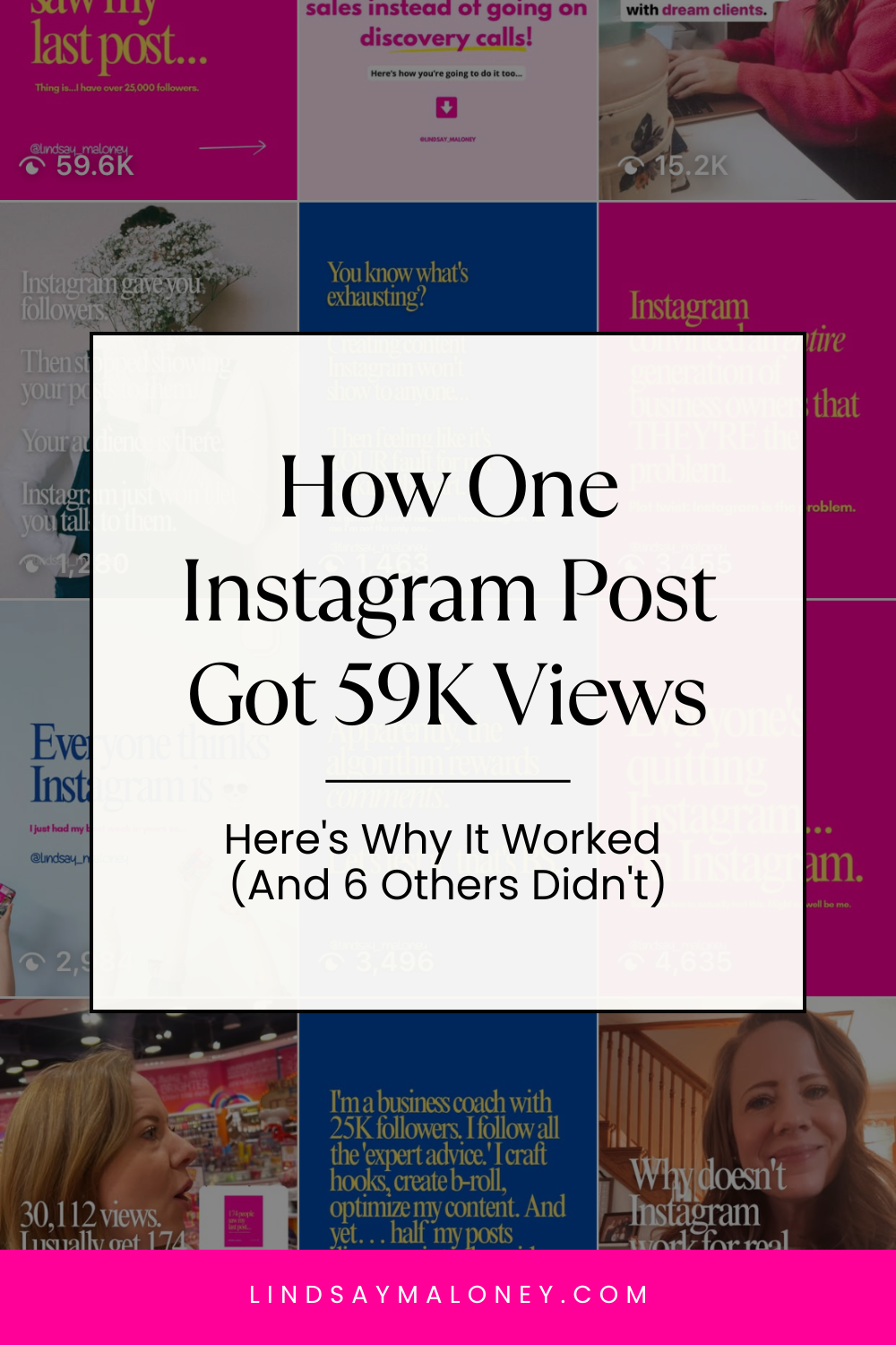 One Instagram Post Got 59K Views - Here's Why It Worked — lindsay maloney