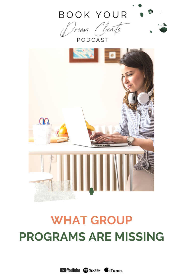 What Group Programs are Missing