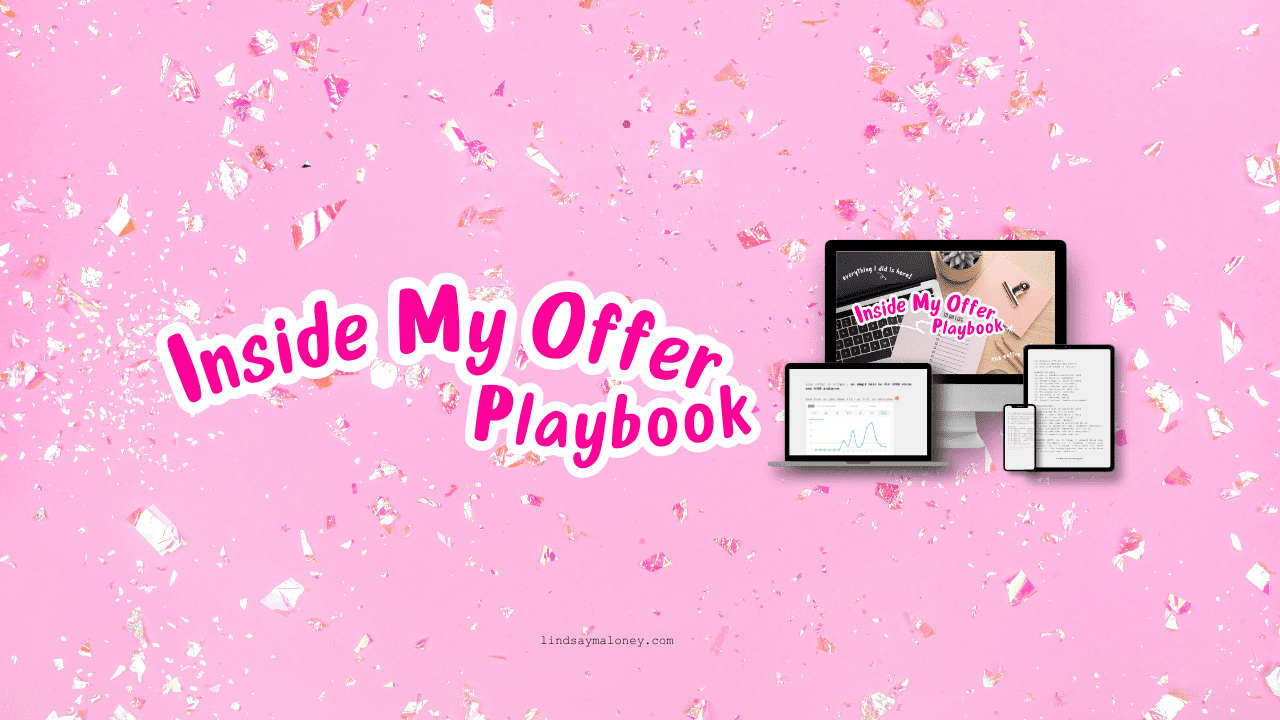 Inside My Offer Playbook
