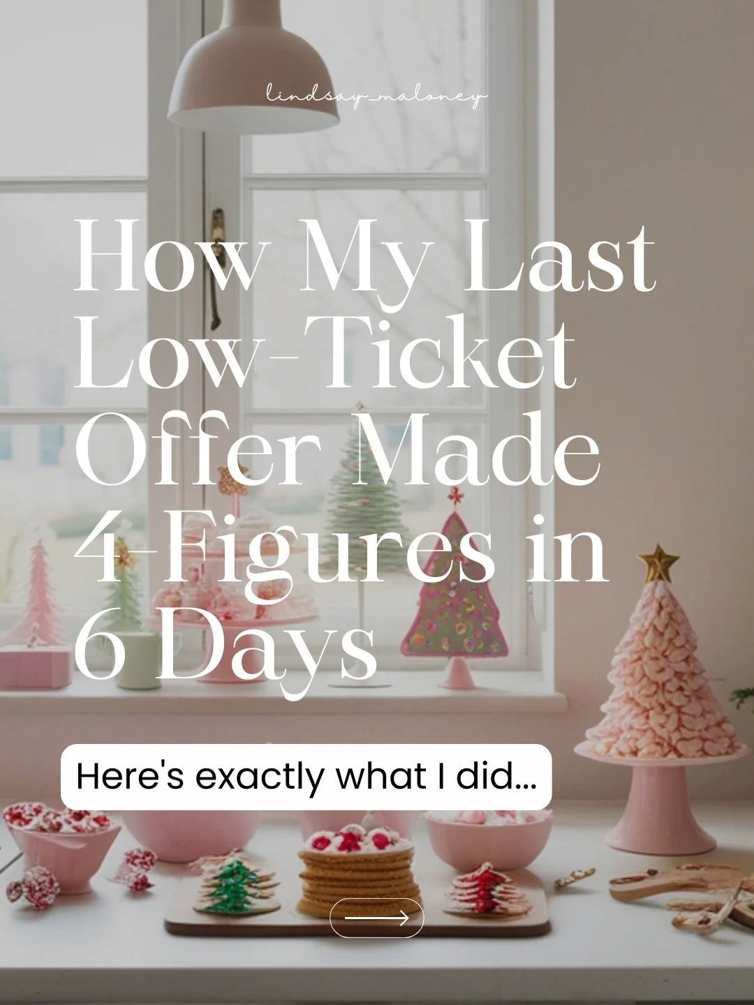 4-figures in 6 days. 💰

8.4% conversion rate. 📊

One low-ticket offer. ✨

Here&rsquo;s the breakdown 👇

I didn&rsquo;t overcomplicate it. I didn&rsquo;t need a fancy funnel or a webinar or a 47-step launch sequence.

I just:
📧 Sent 4 simple email