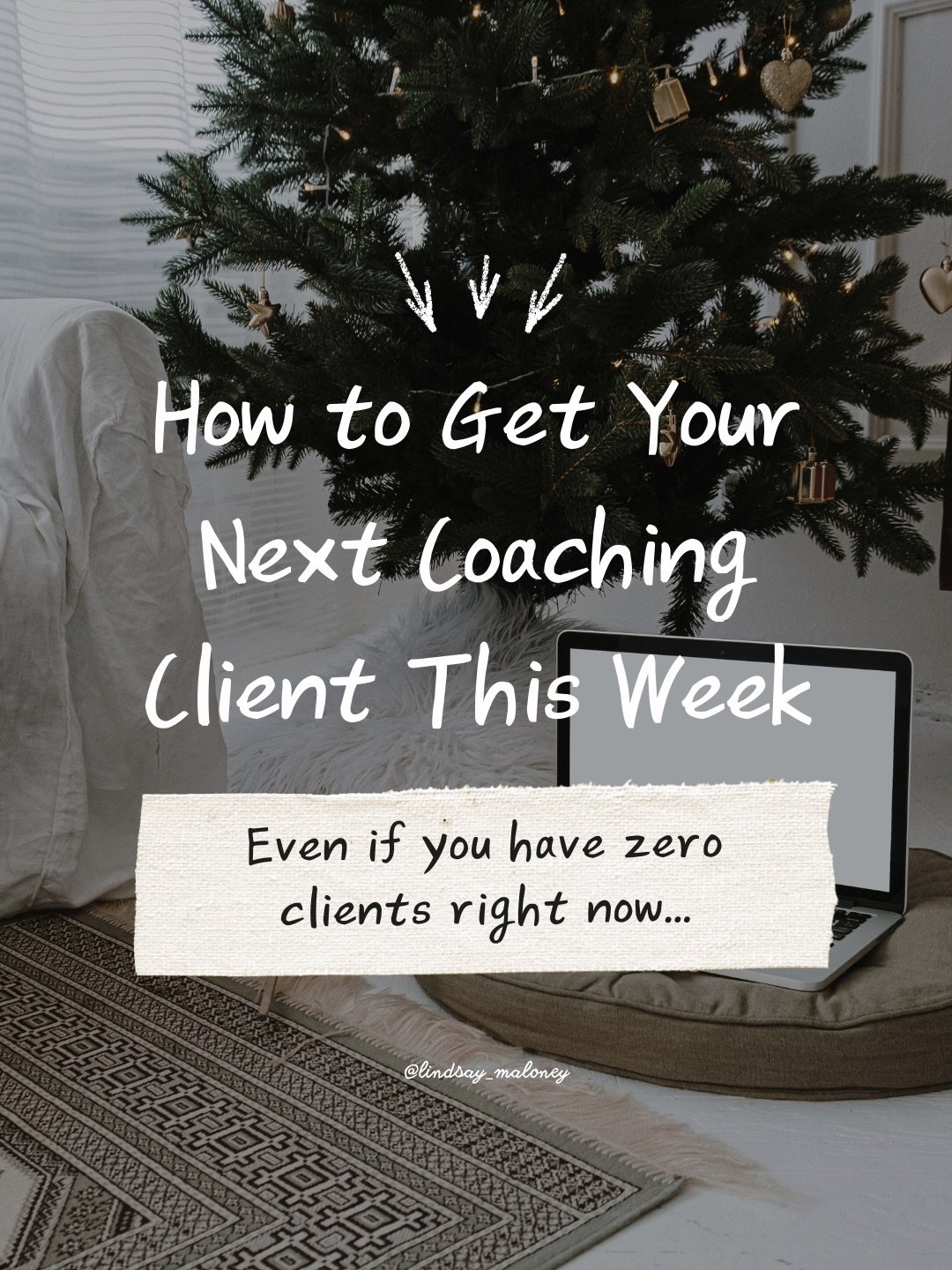 You don&rsquo;t need a complicated funnel to book your next coaching client. 

And you don&rsquo;t need to lower your prices either.

You need a clear offer and the willingness to talk about it every day.

That&rsquo;s it. ✨

Here&rsquo;s exactly wha