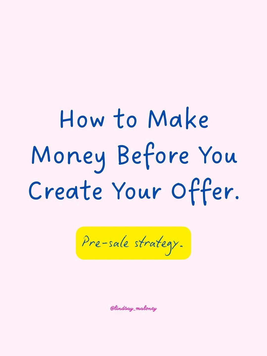 Stop creating offers that nobody buys. 🛑

Pre-sell them instead and get paid BEFORE you create anything. 💰

I just dropped a new podcast episode breaking down the complete 9-step system for pre-selling any offer - course, template, ebook, whatever.