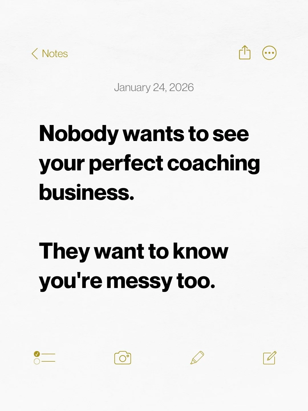 Your messy reality > your perfect highlight reel.

Every. Single. Time.

💕 Save this if you needed the reminder