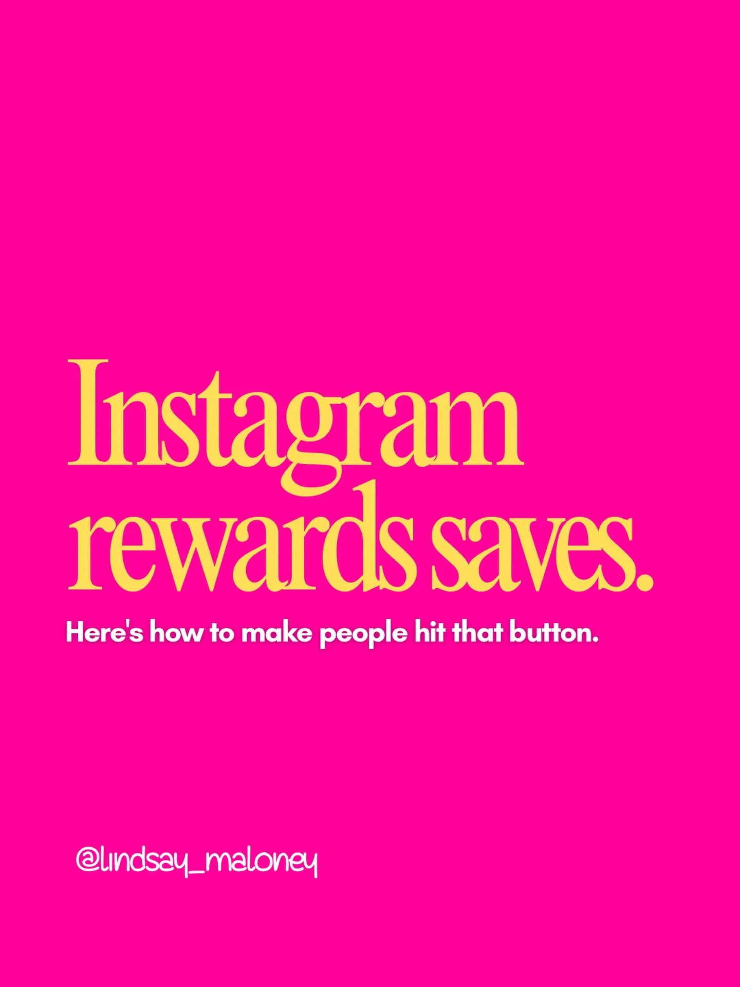 💾 Save this. You&rsquo;ll need it every time you create content.

You know saves matter. But how do you actually get them?

This week I told you: 
&rarr; Saves drive reach more than comments 
&rarr; There are 5 types of posts that get saved 
&rarr; 