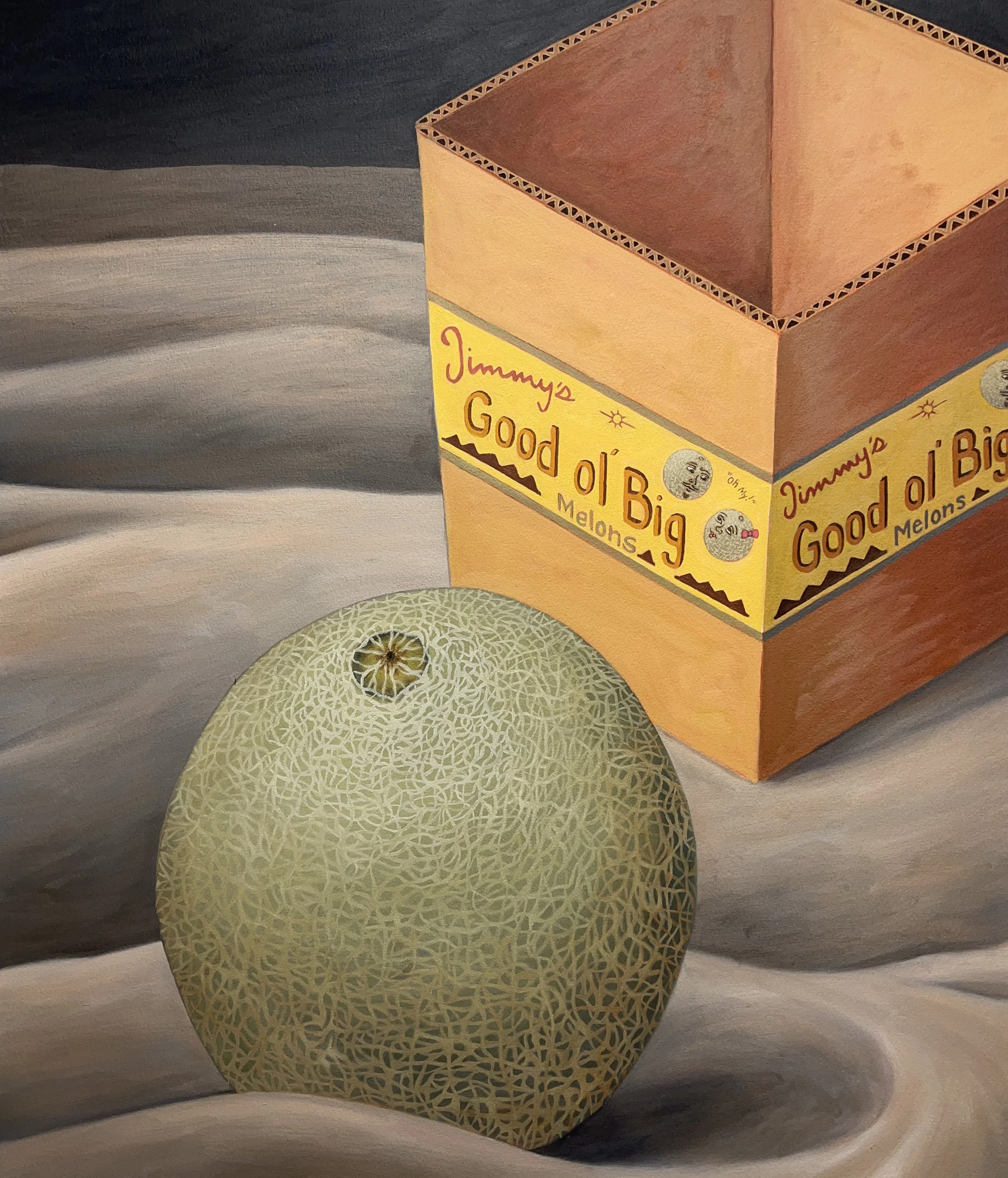 Cantaloupe with Box