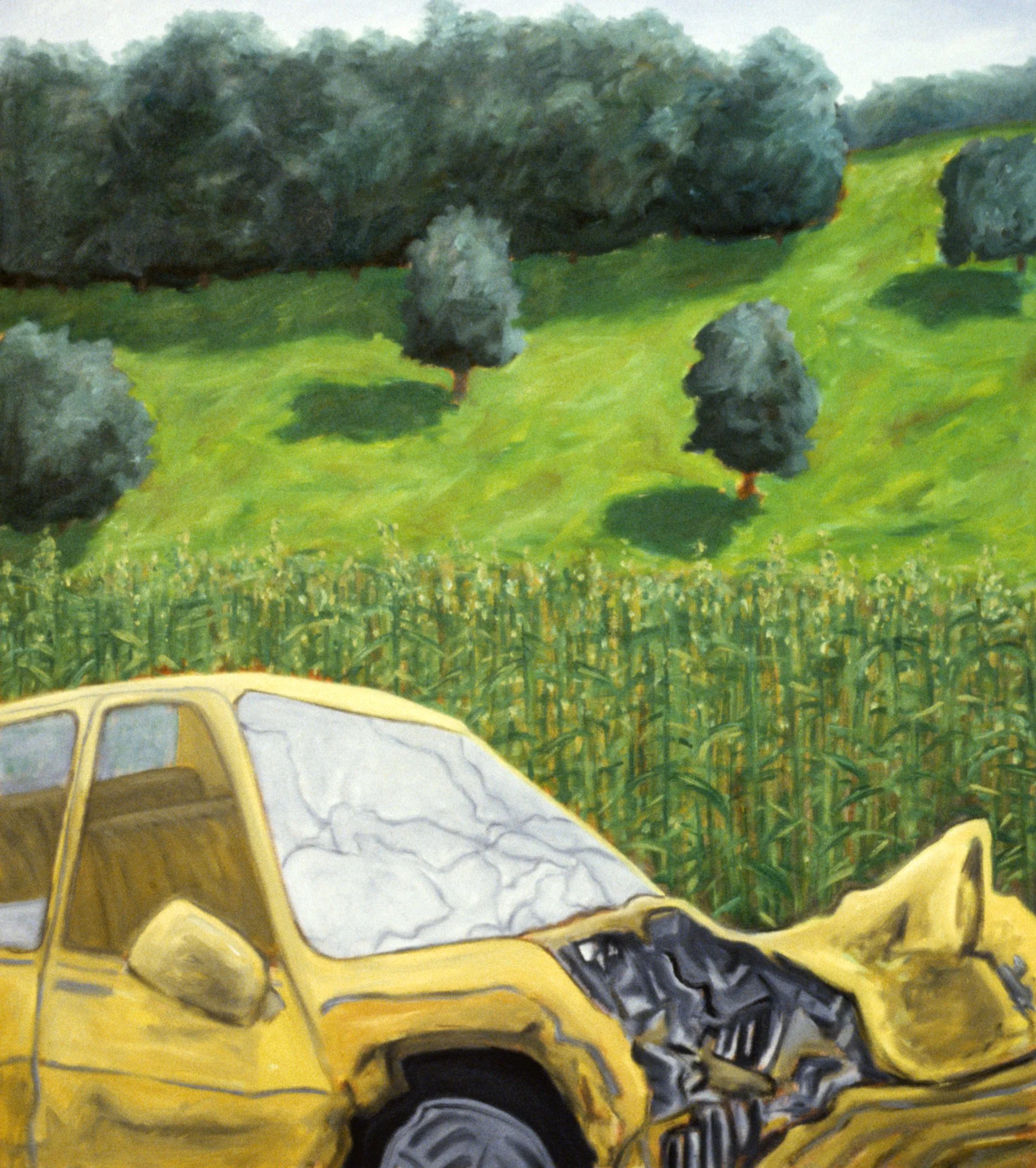 Car Wreck Painting #3