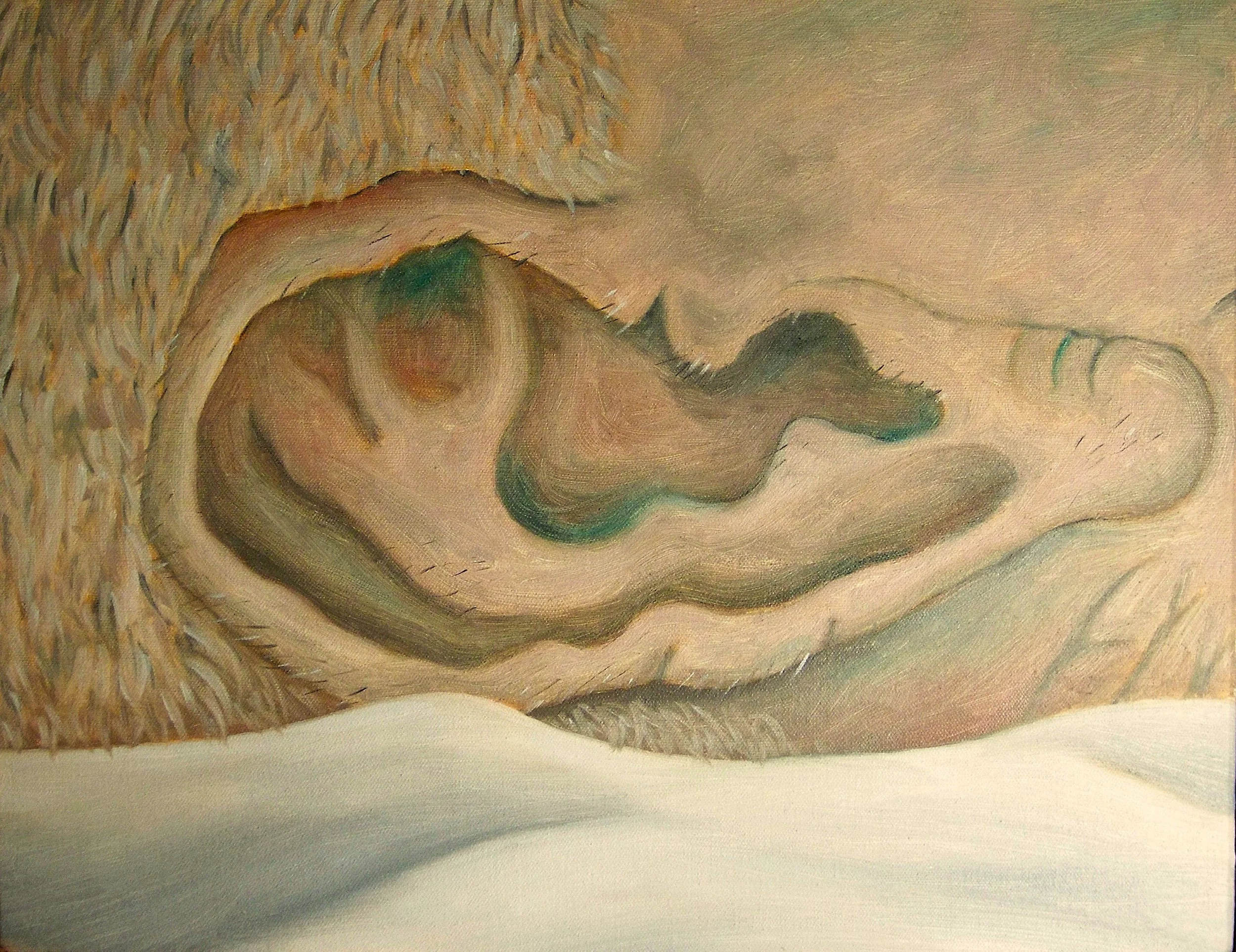 My Father's Ear Upon His Death