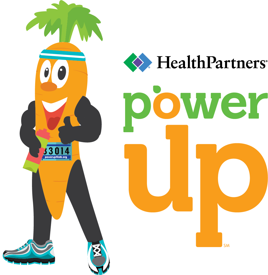 Runner Chomp with vertical PowerUp logo.png