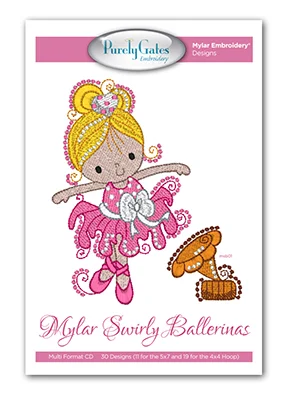 Mylar Swirly Ballerinas.jpg