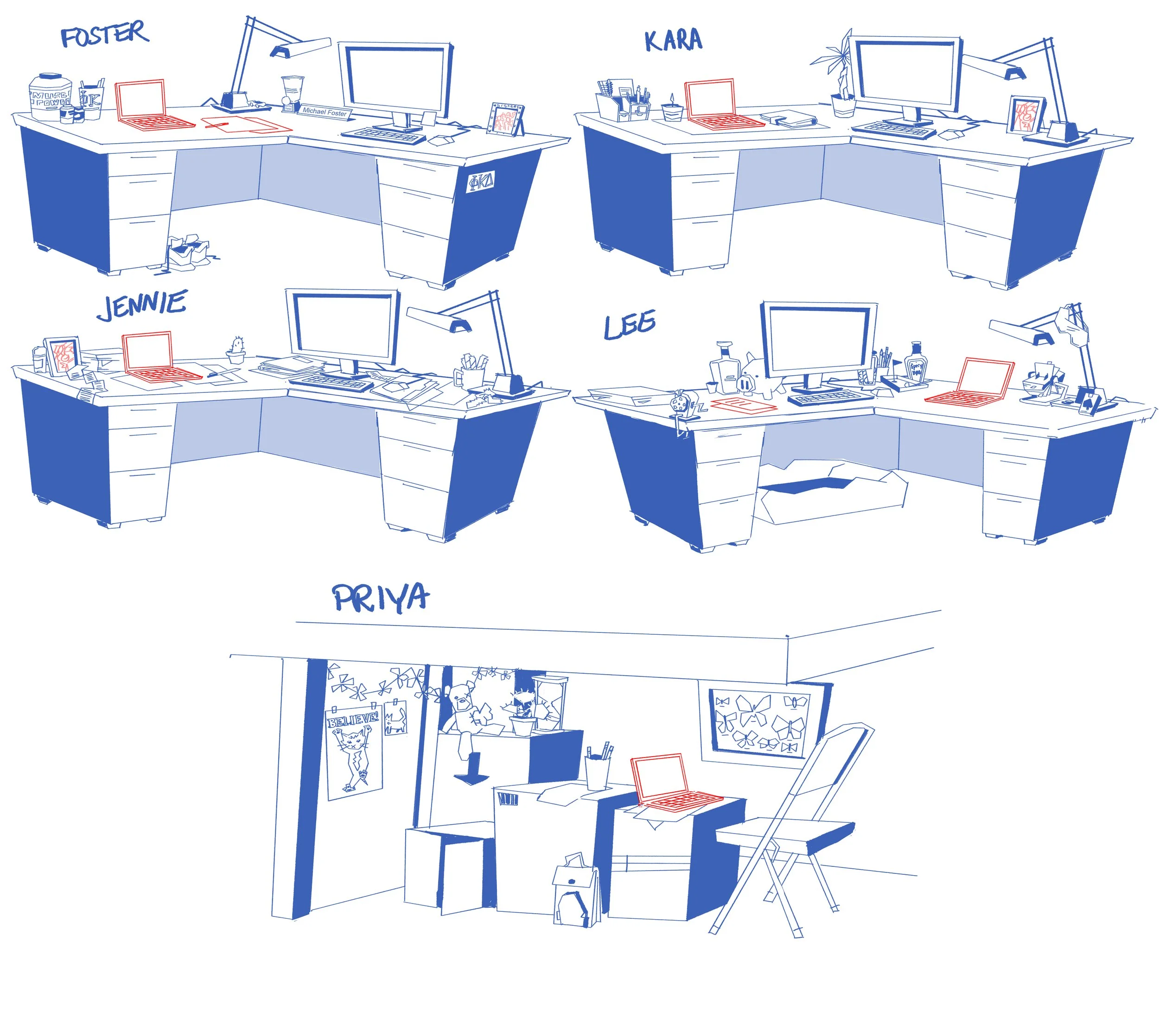 Agent Desks