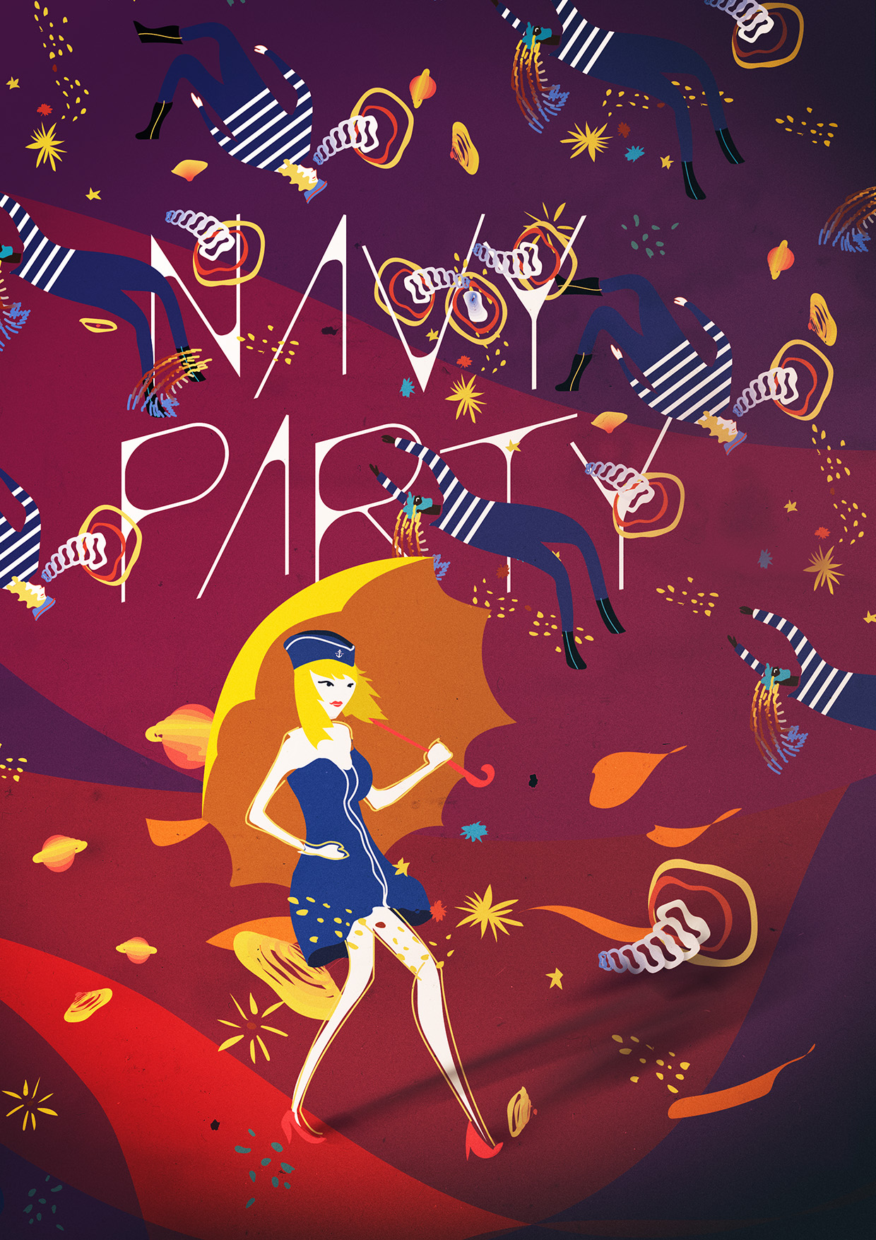 NAVY PATTY