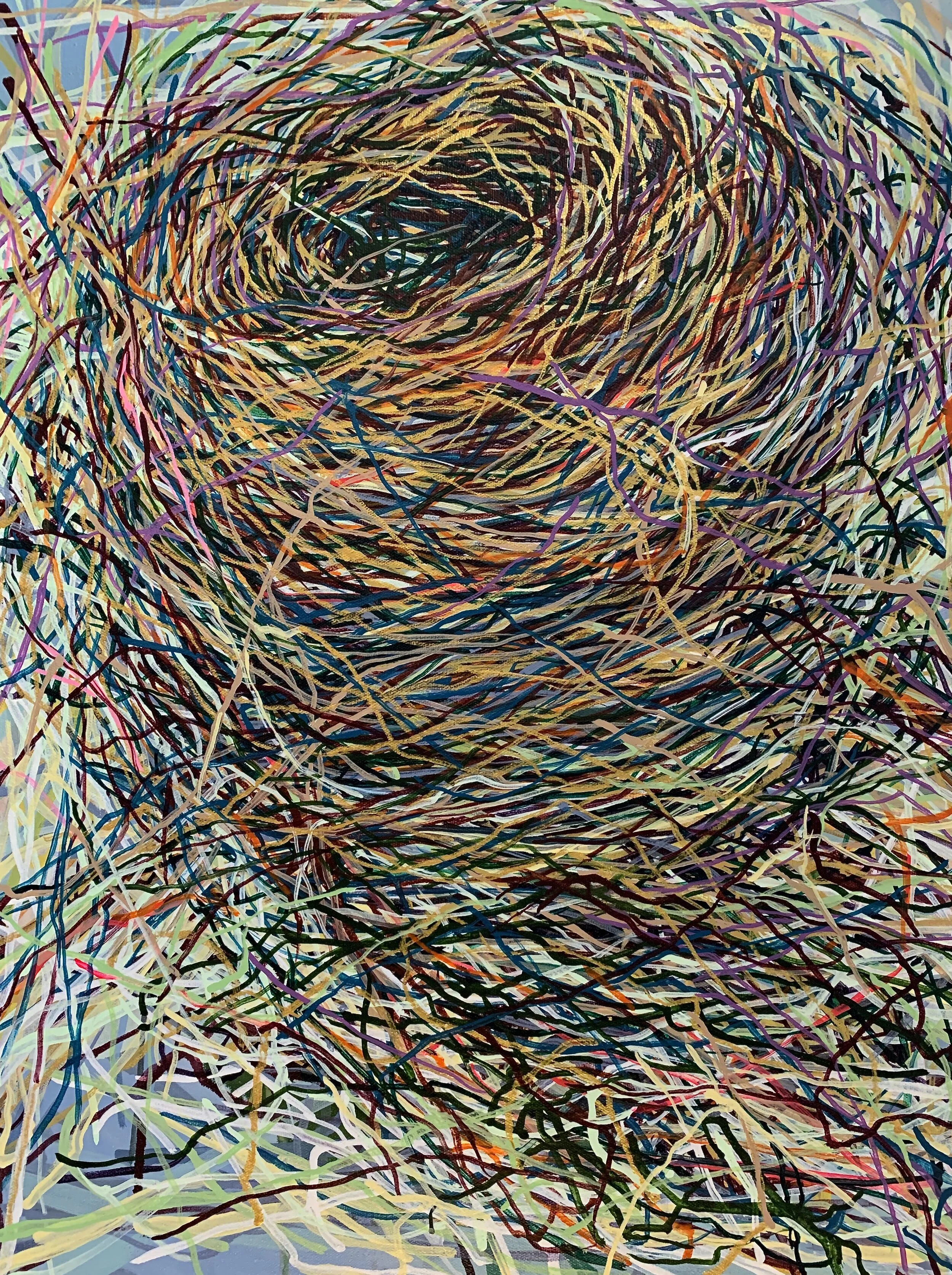 Delagovine, 24 x 18 inches, 2019