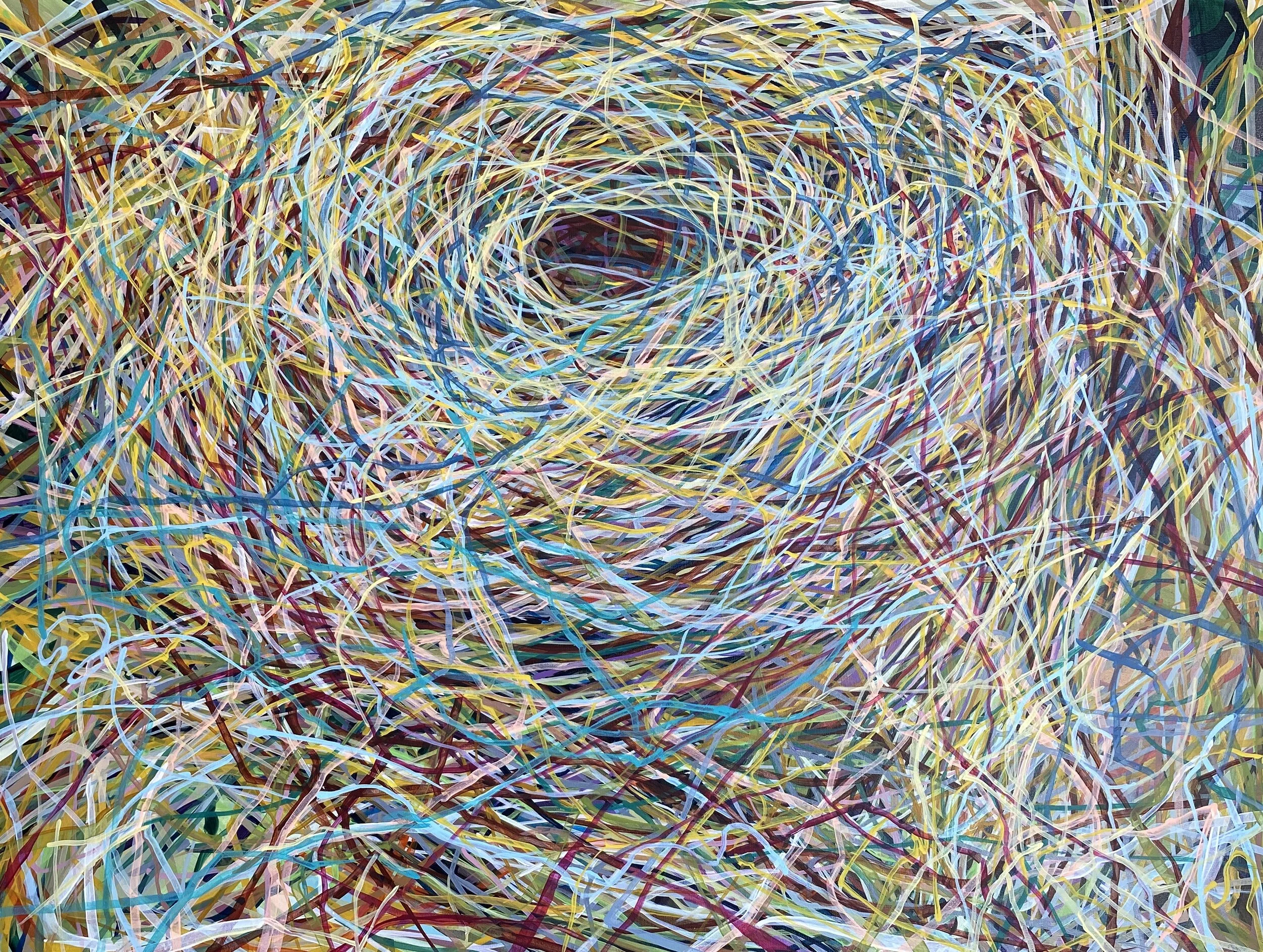 Maryelblunes, 36 x 48"