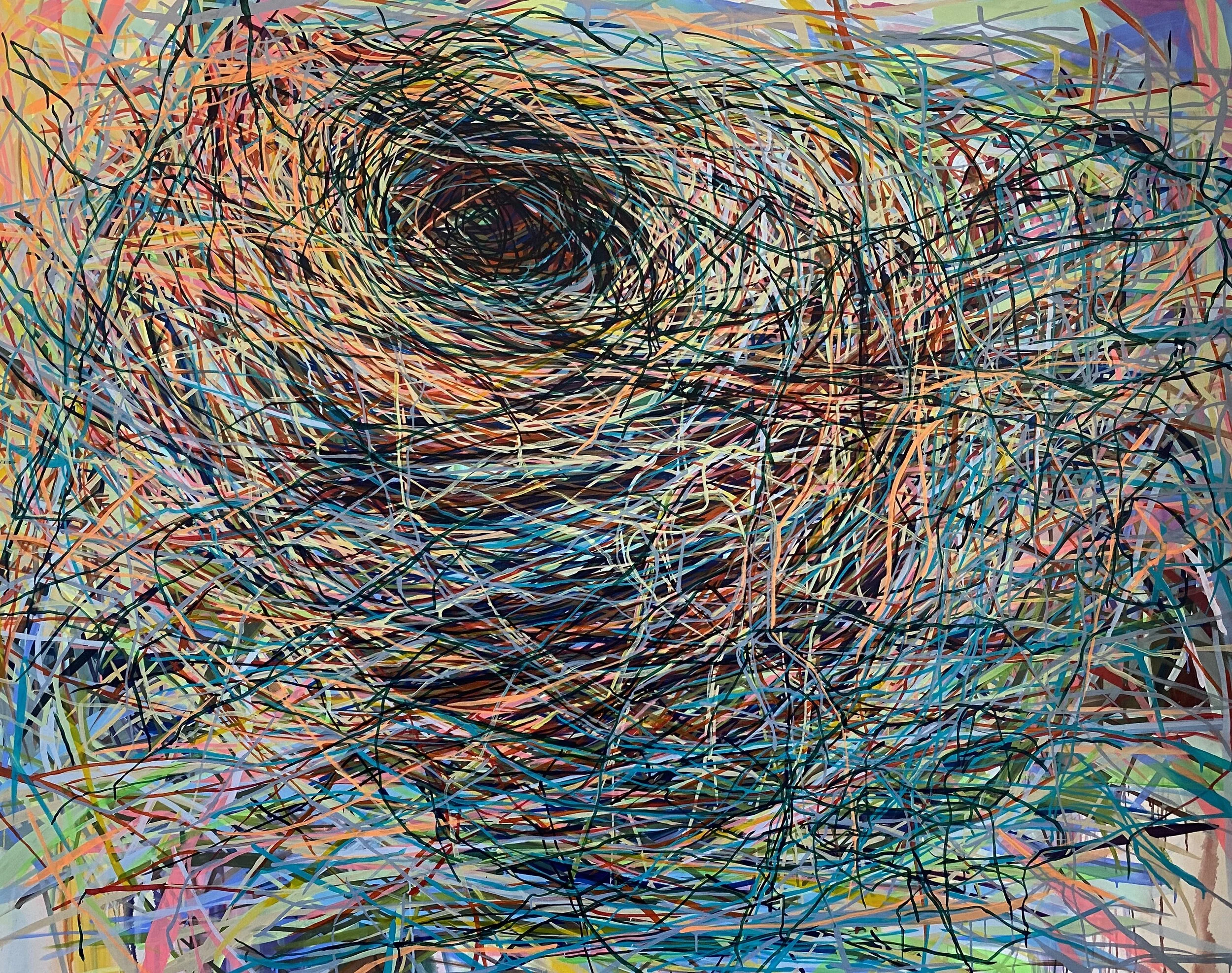 Marvirturflorne, 72 x 96 inches