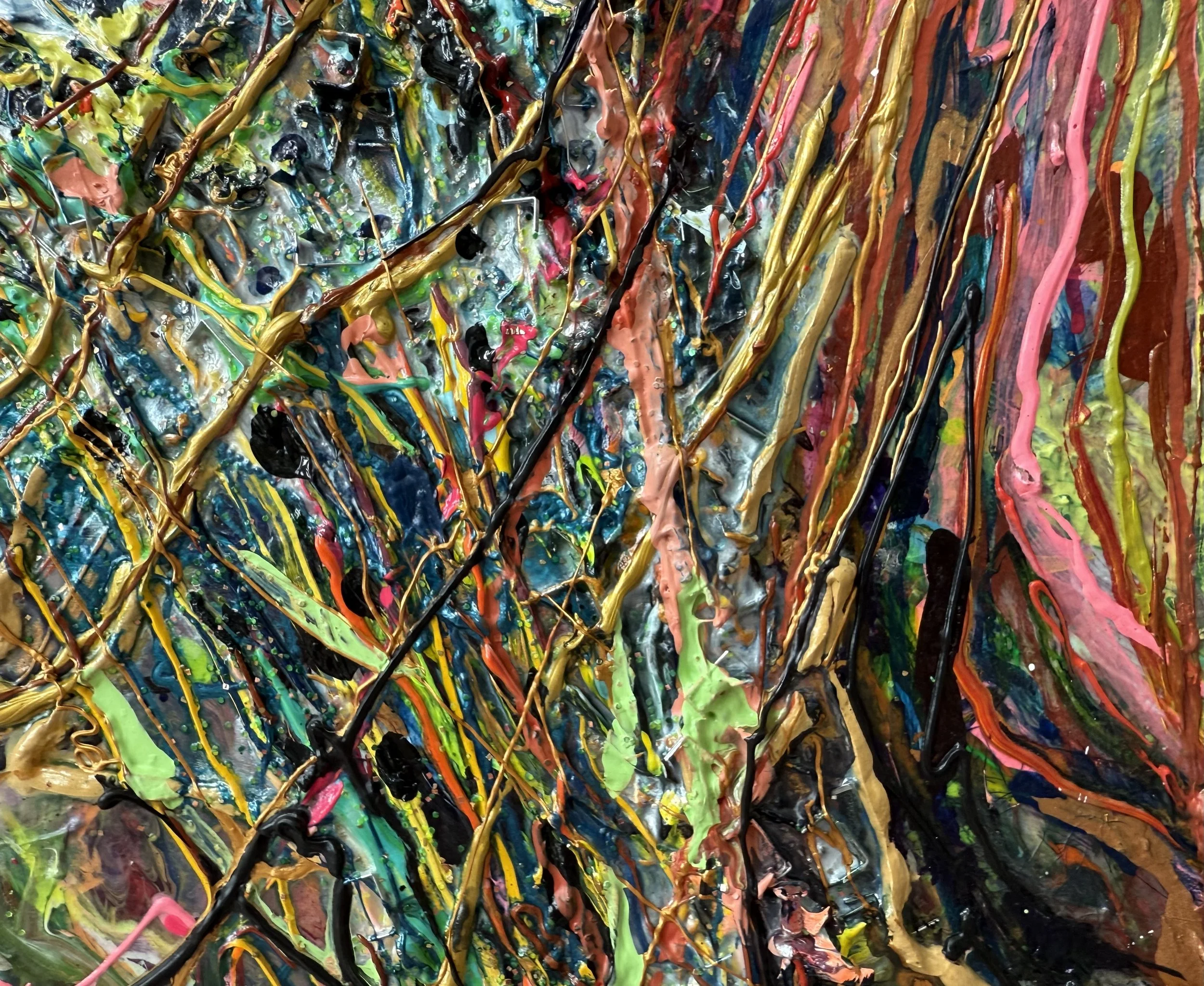 Surface detail of "Clark"