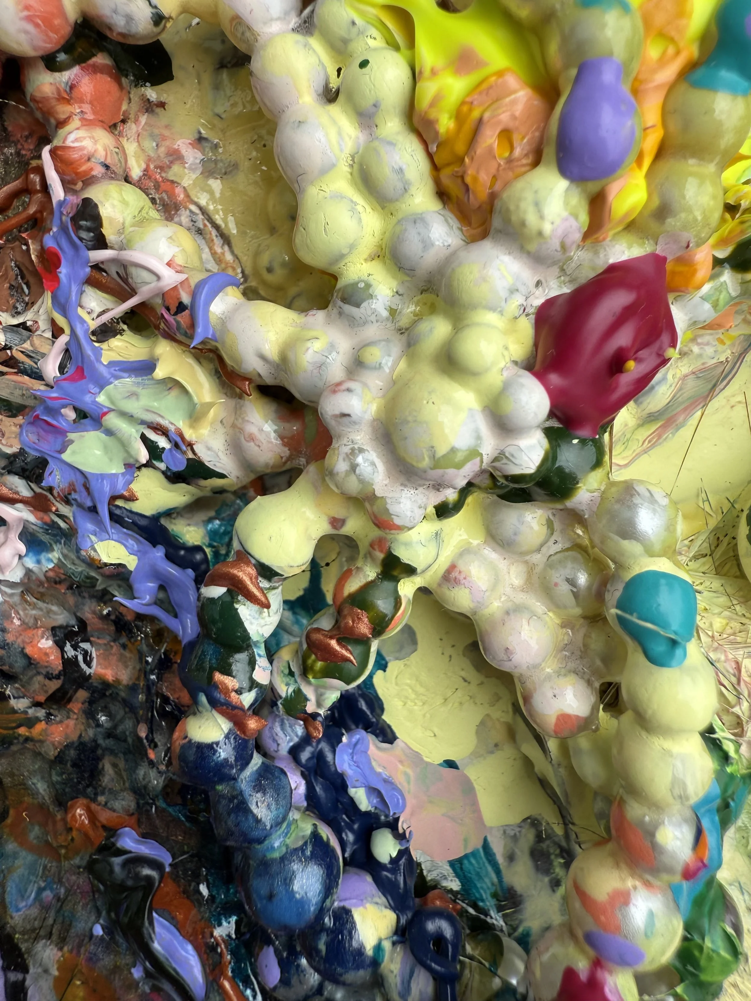 Surface detail of "Clovis"