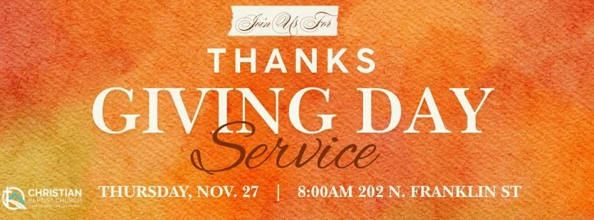 Thanksgiving Day Service