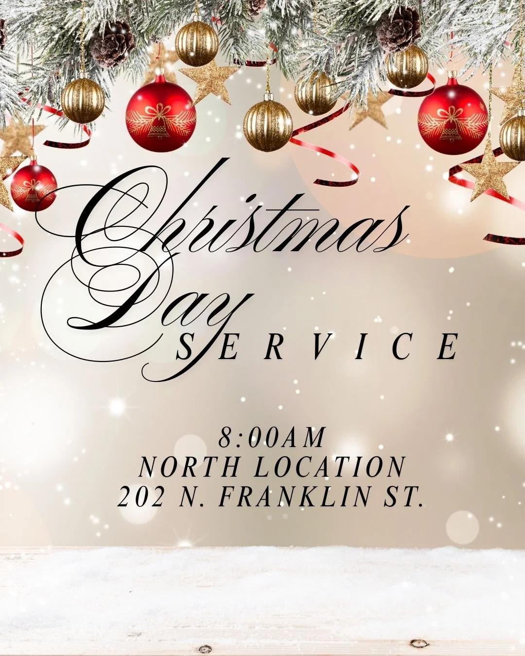CHRISTMAS DAY SERVICE