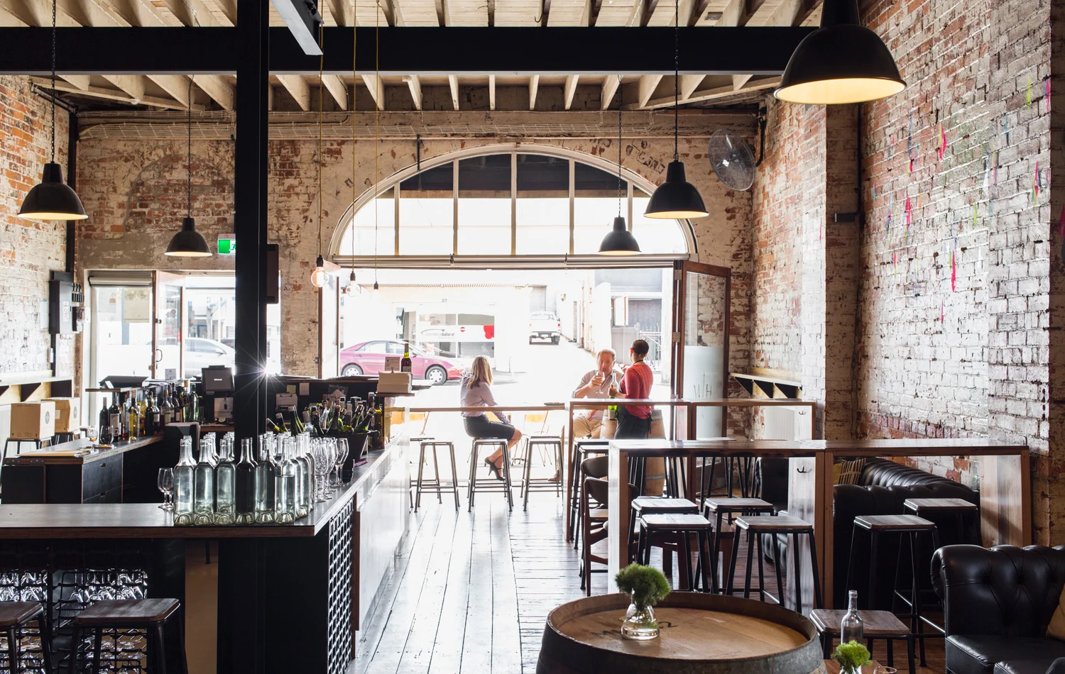 Ballarat’s Mitchell Harris Cellar Door and Wine Bar is  the  place to sit and sip of an evening. Be sure to check whether there is an art exhibition on upstairs. Photography by Martina Gemmola.