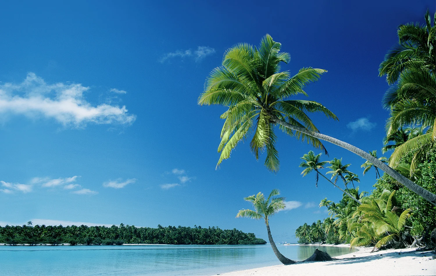 The glorious lagoonat Aitutaki in the Cook Islands, one of the most beautiful islands in the world – and right on Australia’s doorstep. Photograph from Getty Images.