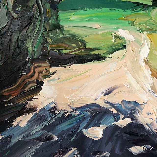 Love these brushstrokes even though I don’t know the artist