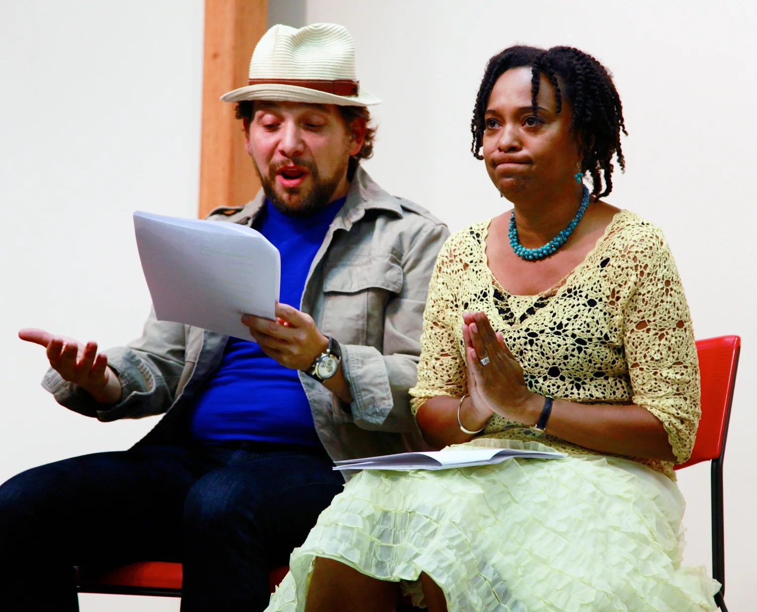 April and Sean Kenin are bananas in Cesi Davidson's The Chosen Fruit