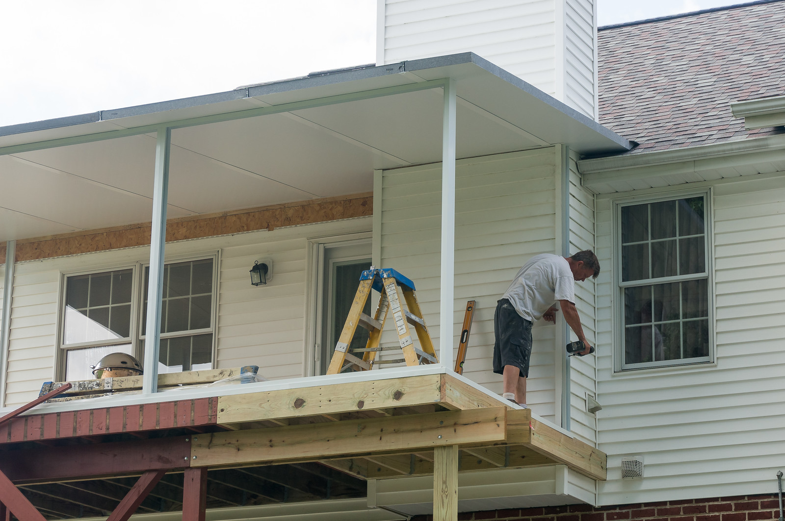 Day 3 Enclosing the Upper Deck