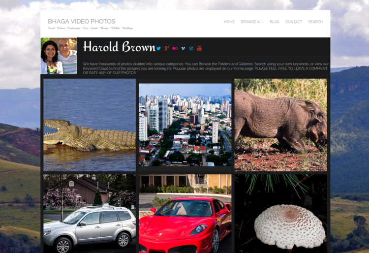 My New Photo Website