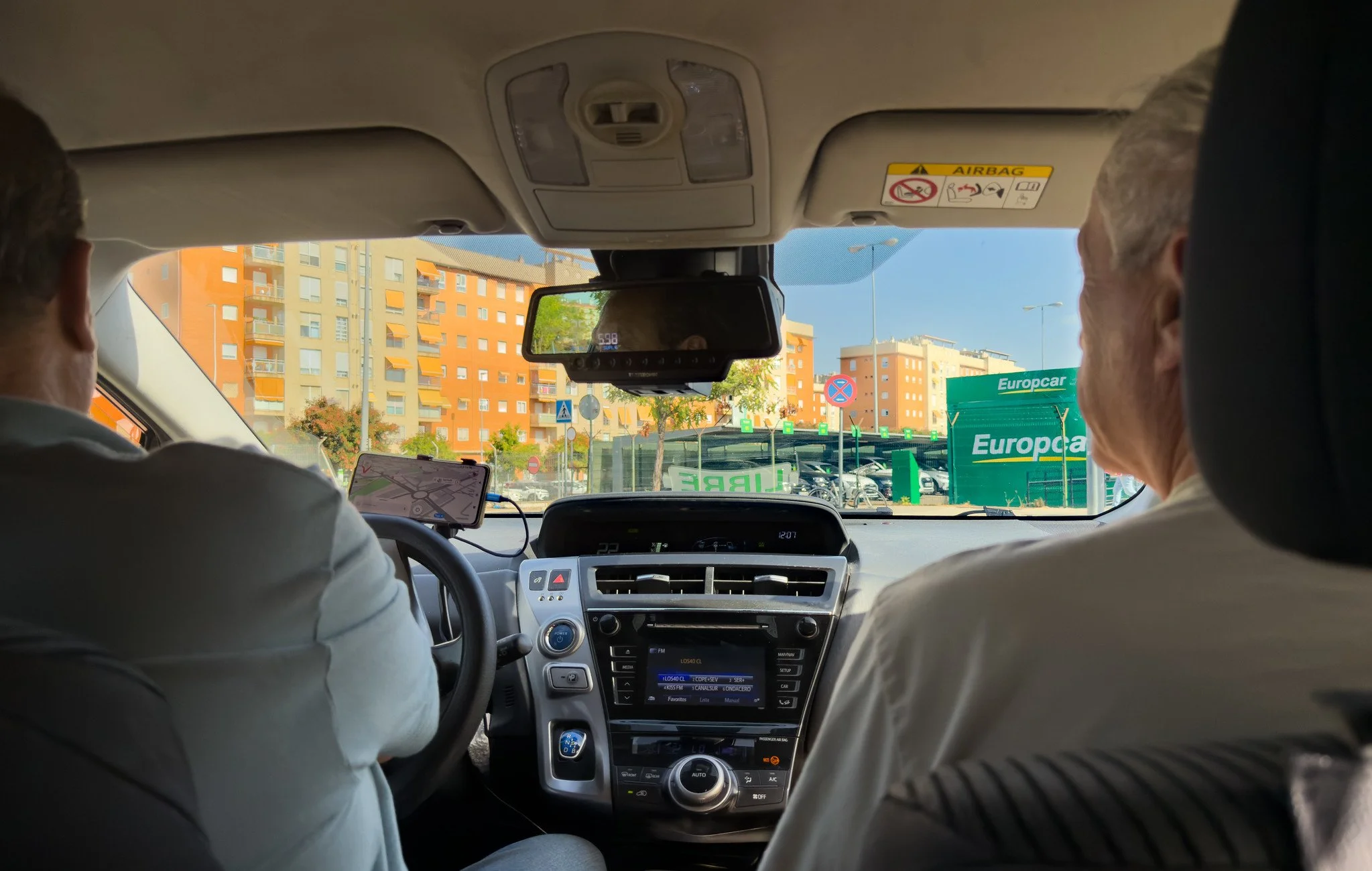 Cab Ride to the Hotel