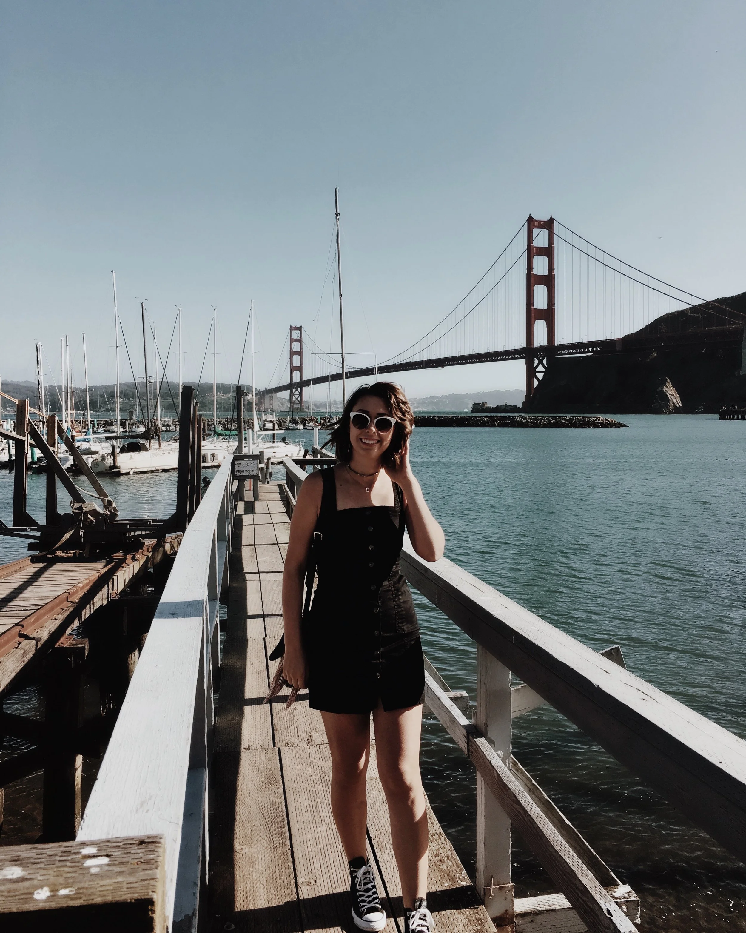 Button-Front Mini Dress
