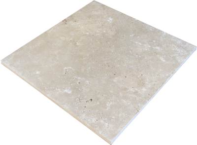 Classico Travertine - Honed & Unfilled - 400x400x13mm
