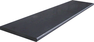 Mali Bluestone Treads 1200mm & 1500mm The Mali treads are very popular for use on outdoor stairs, fireplace surrounds and verandah edges despite the poor slip resistance characteristics. The honed treads are magnificent and their sheer beauty often over-rides practicality!