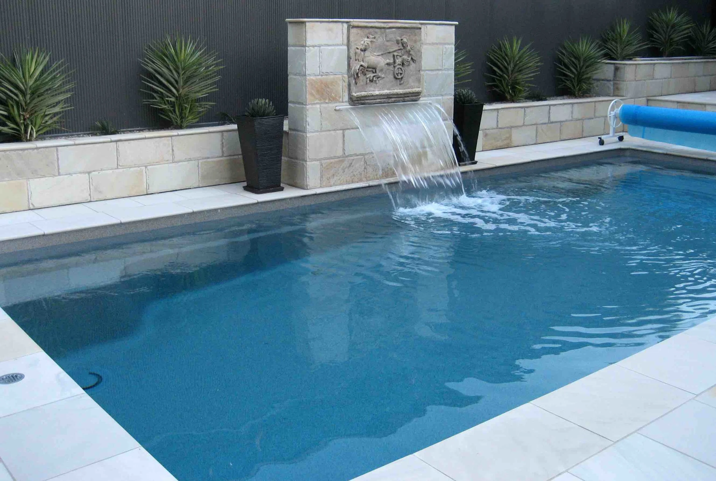 Natural Stone Swimming Pool Paving Gallery — Bellstone