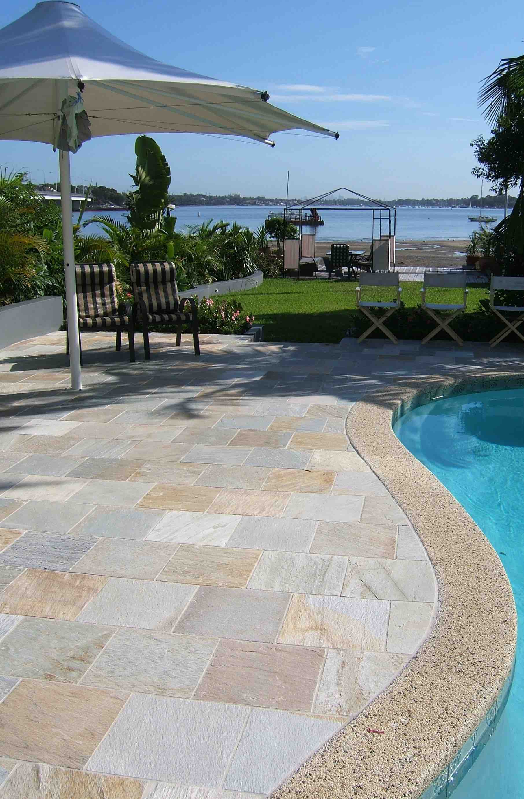 Sofala Quartzite Pool Paving