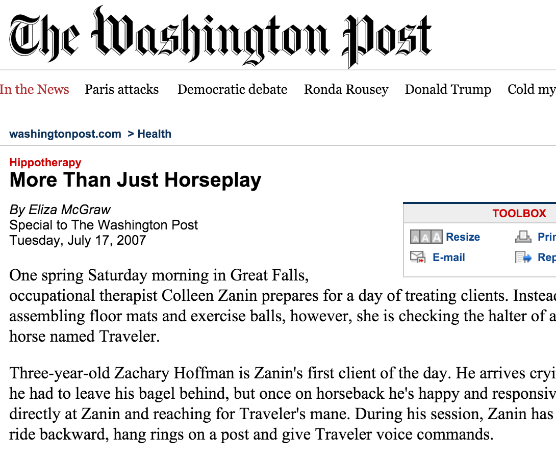 More Than Just Horseplay