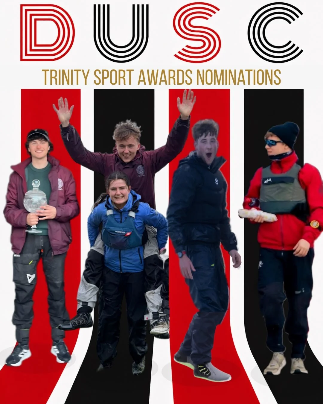 TCD Sport Awards🥇🙌🏅🏆

D.U.S.C are delighted and honoured to announce we have received nominations in seven categories at this year&rsquo;s TCD Sport Awards. The Sport Awards recognise dedication, high achievement and outstanding contributions to 