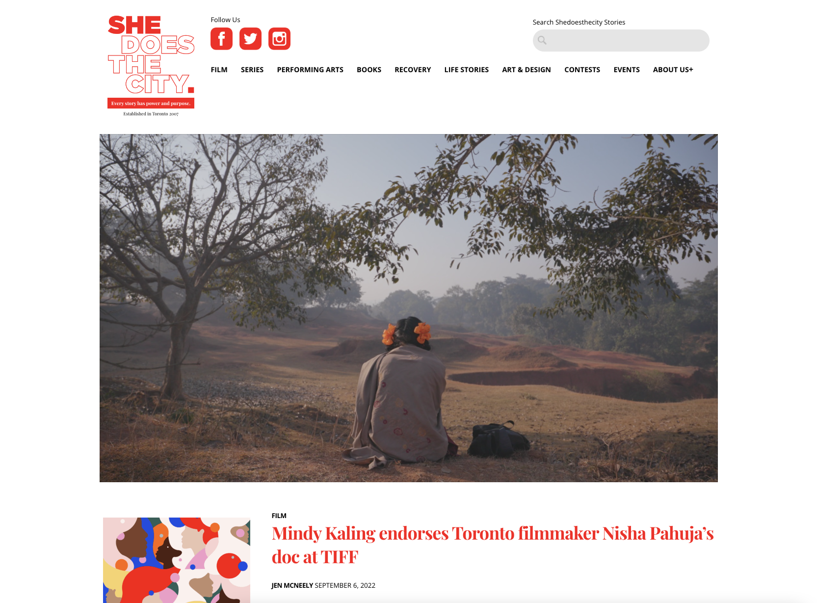 Mindy Kaling endorses Toronto filmmaker Nisha Pahuja’s doc at TIFF