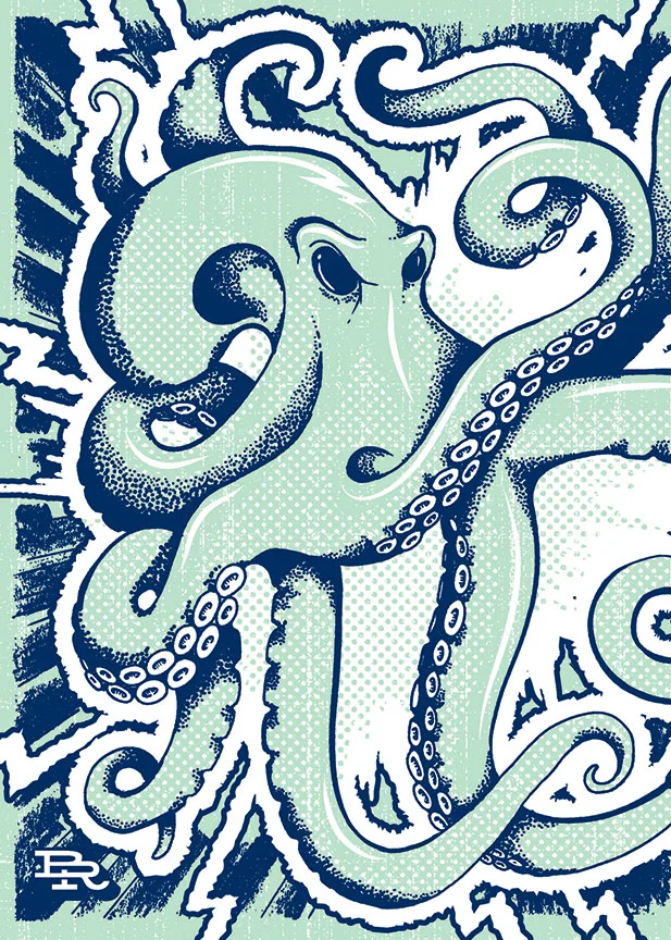 Illustration by my Deep Sea partner - Brandon Rike