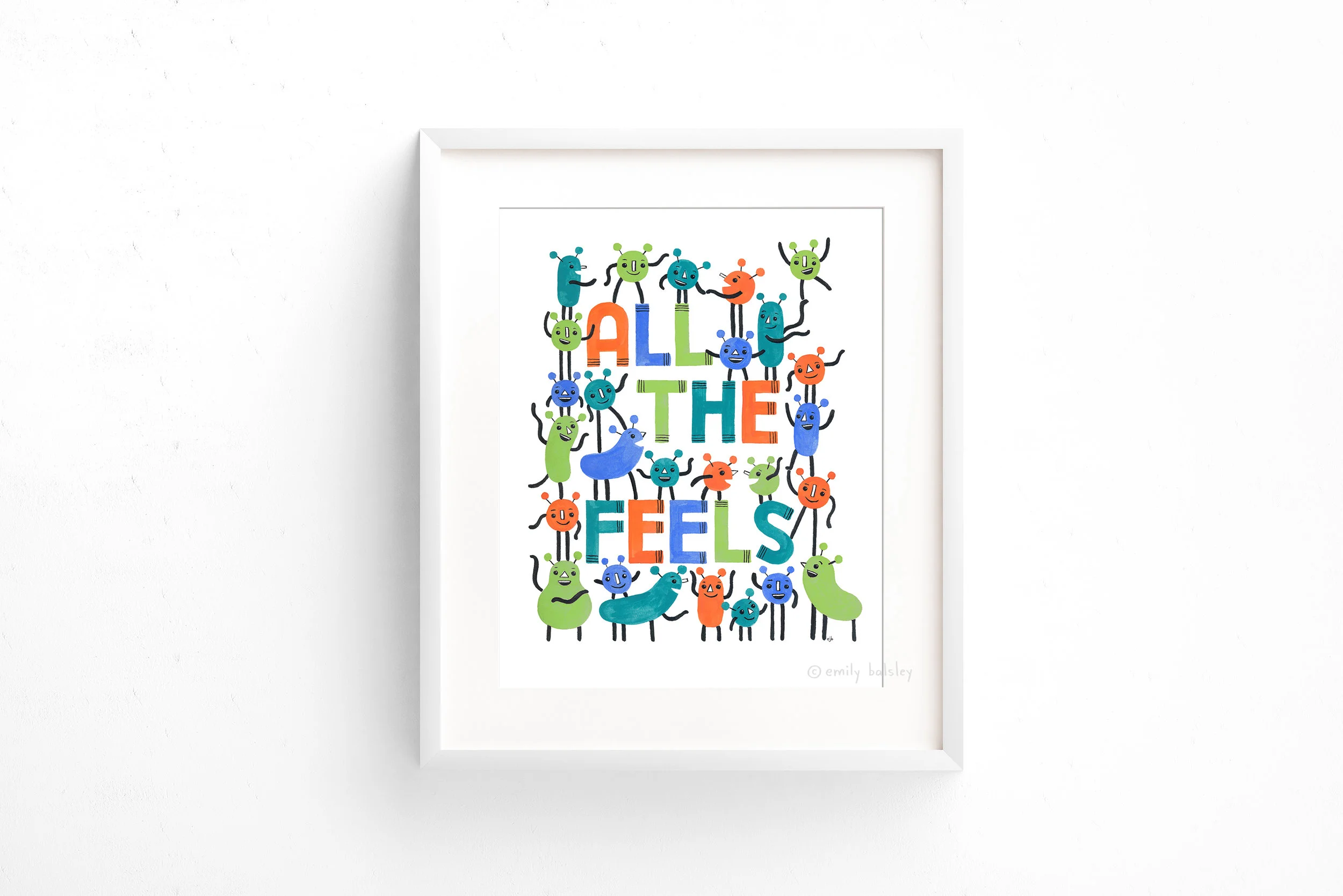 All the Feels - 8x10 Giclee Print