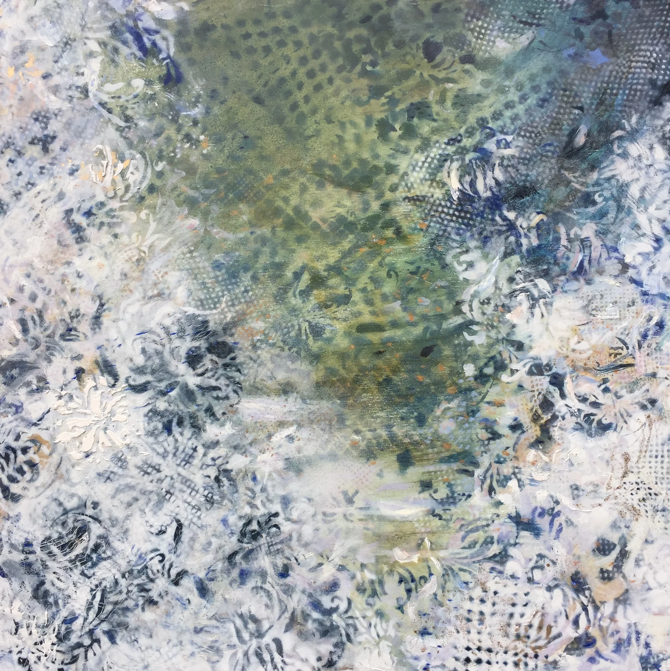 Gathering Starlight 30” x 30”