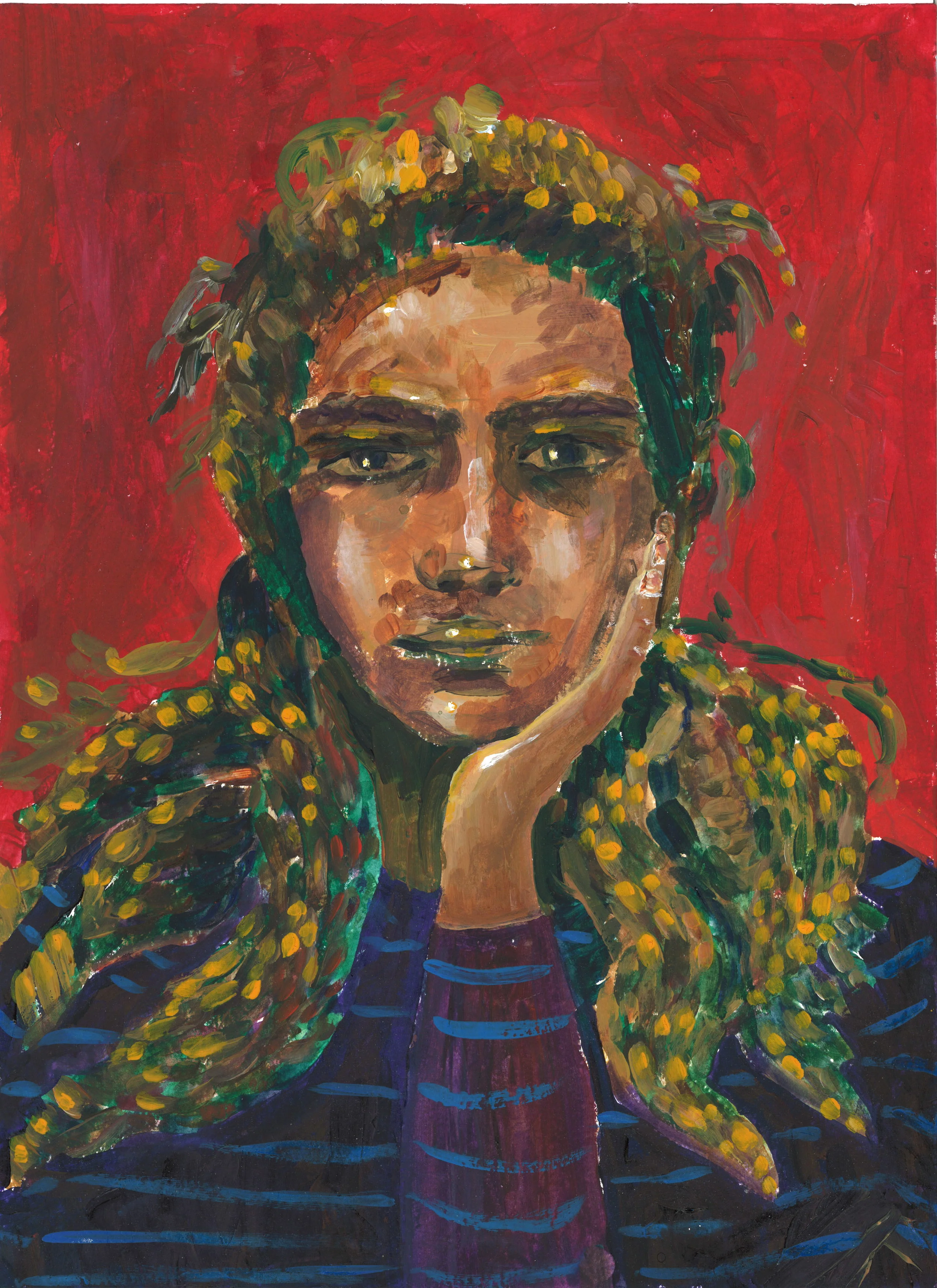 watercolor/gouache 