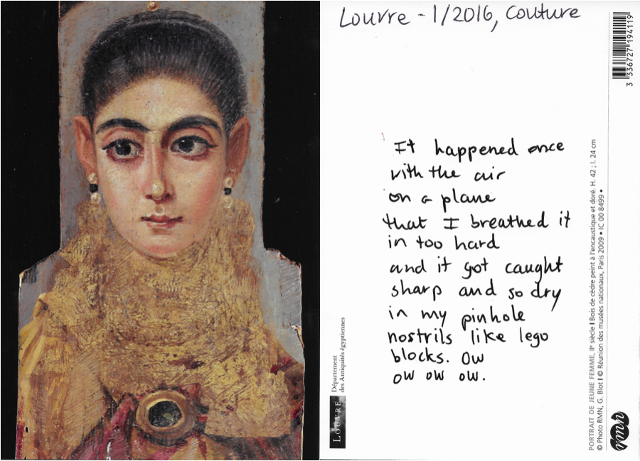 Unknown mummy painter from Coptic era, third century. Egyptian, paint on wood. 