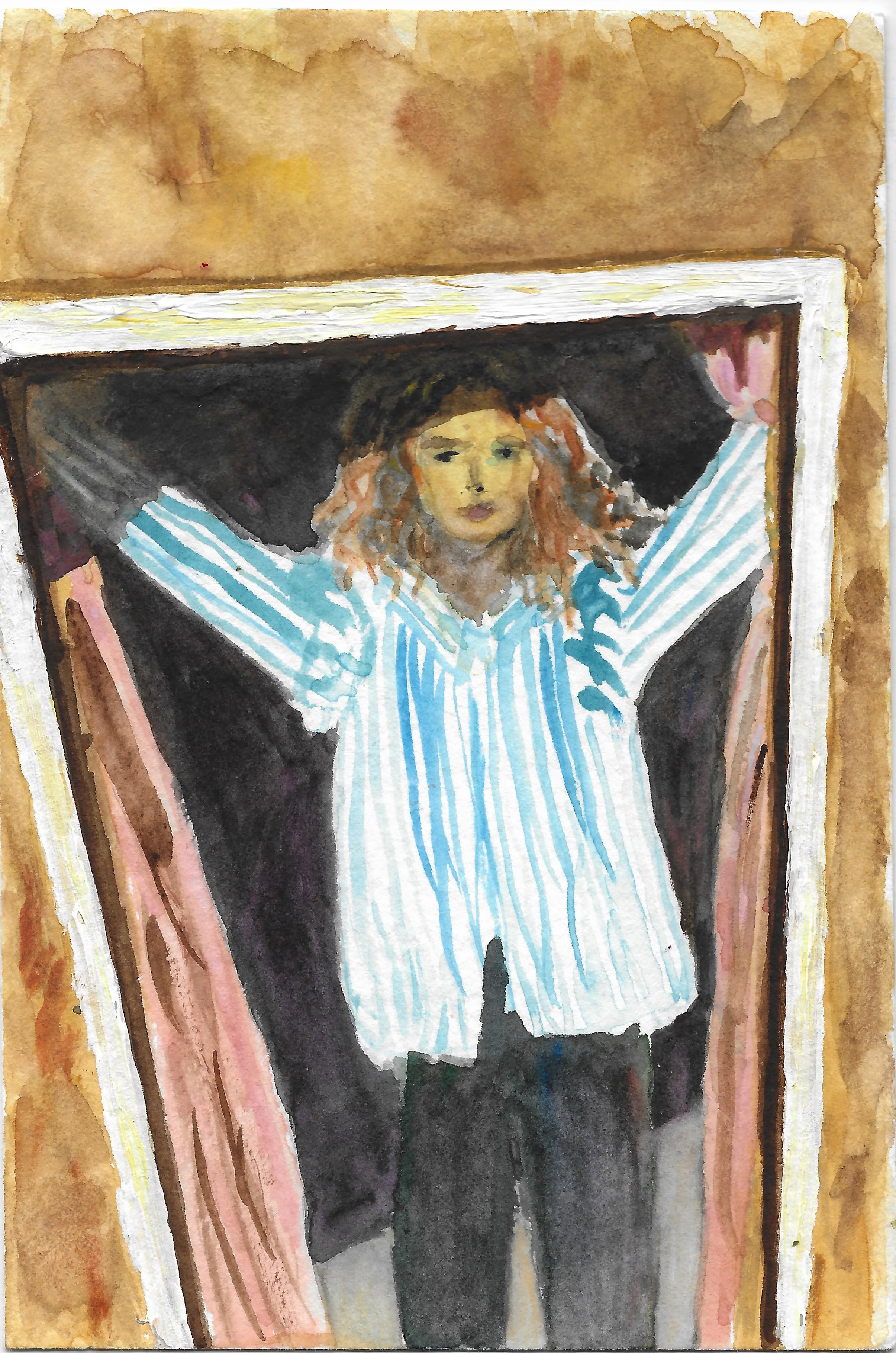 Watercolor on paper