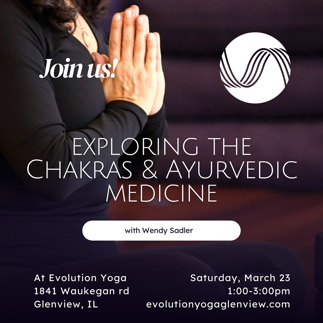 Another great workshop is coming your way, Evolution yogis!
✨
Join Wendy Sadler for a deep dive into the chakra system and science of Ayurvedic medicine. We&rsquo;ll explore methods of balancing the chakras, the spokes in the wheel of energy that mov