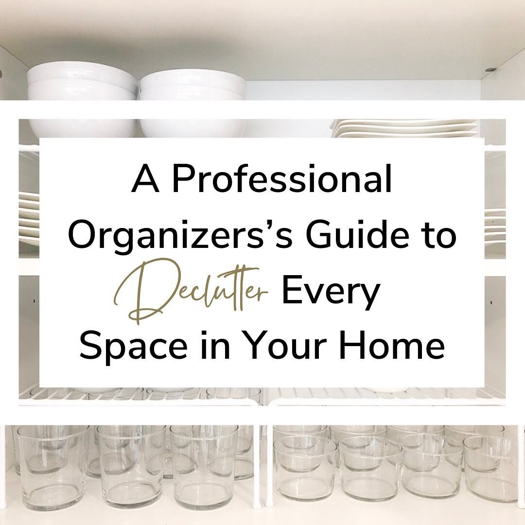 Its ✨FINALLY✨ here!! 

Spring decluttering is in FULL SWING and I want to help! Take the guesswork out of what to keep, what to get rid of, and where to take your donations. 

Download my FREE Professional Organizers Guide to Declutter Every Space in