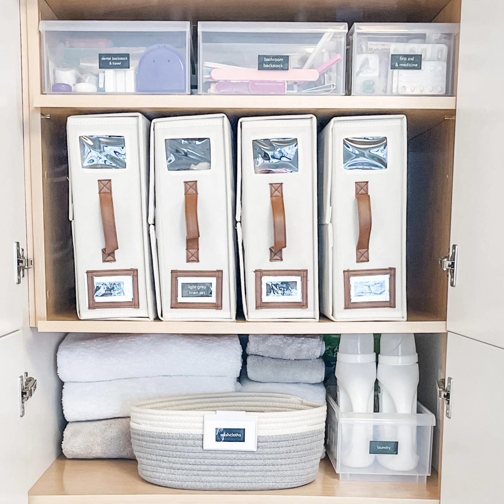 Fall Linen Closet Reset