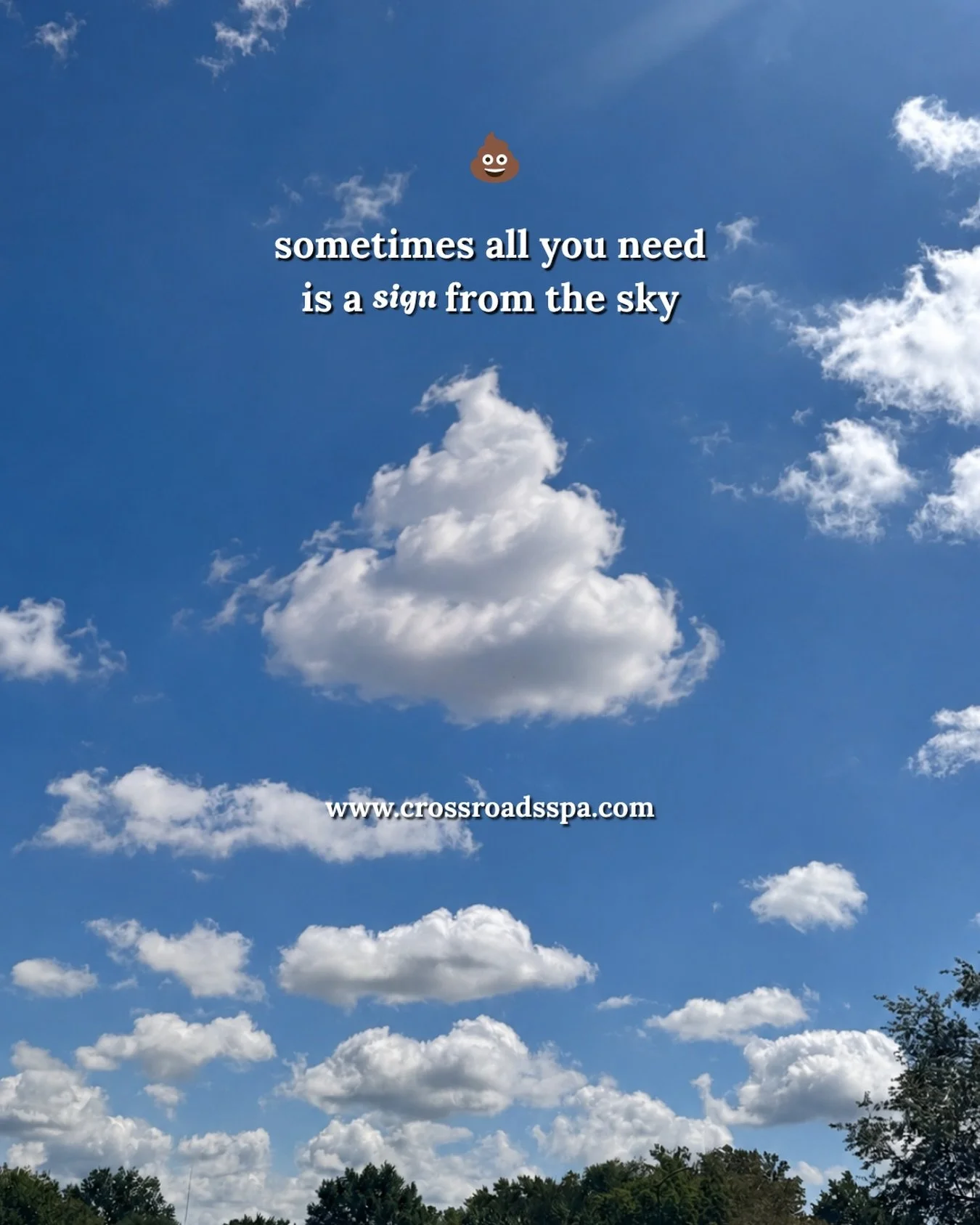 Have you seen the clouds recently in KC? Because we saw some signs&hellip;

***For SEPTEMBER only&mdash;book a back-to-back colon hydrotherapy appointment with a friend, spouse, partner, colleague, family member &mdash; anyone you want to share the e