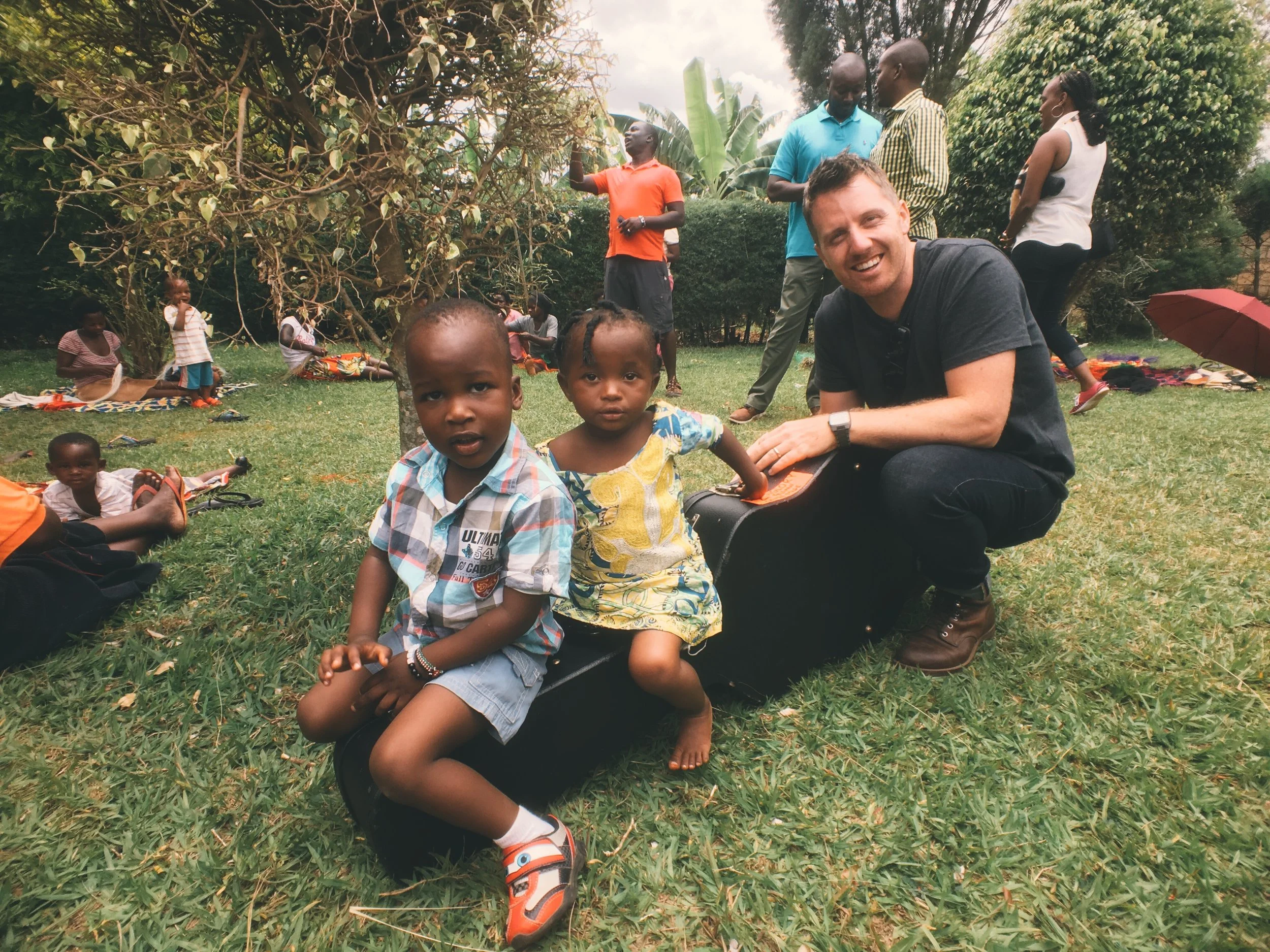 Visiting a home in Kigali, where sex workers and their children are cared for and given an opportunity to change their lives.