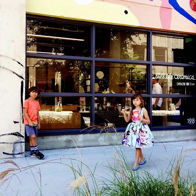 Eating our way through @smorgasburgla and discovering all the things ❤️
.
.
.
.
.
.
.
#smorgasburg #smorgasburgla #losangeles #california #foodie #vsco #vscocam #shotoniphone #momtogs #dtla