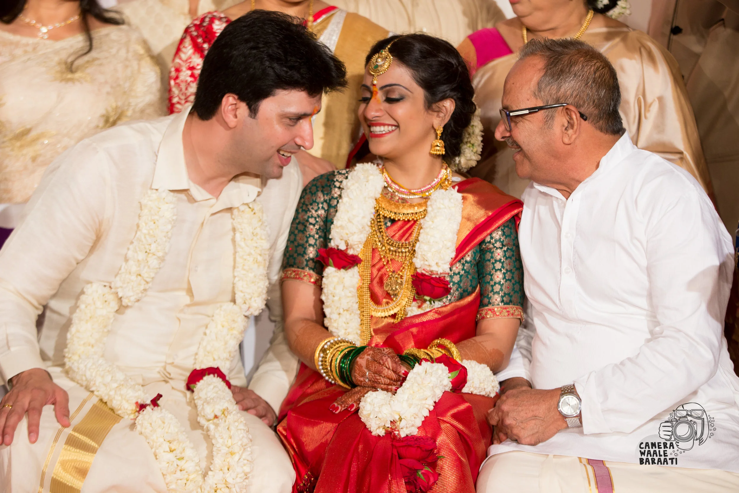 The two men in her life :) 